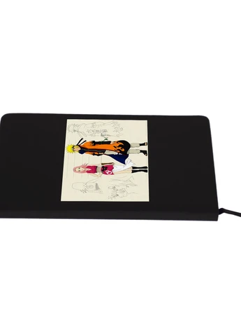Блокнот А5 Наруто (Naruto) Чорний (92228-3082-BK) MobiPrint (257322617)