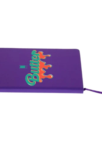 Блокнот А5 Butter БТС (BTS) Фиолетовый (92228-3267-PU) MobiPrint (257328712)