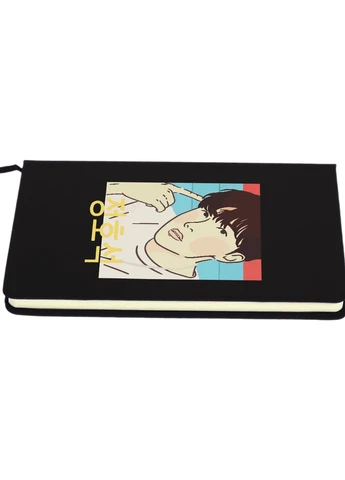 Блокнот А5 Чон Хосок БТС (Jung Ho-seok BTS) Чорний (92228-3258-BK) MobiPrint (257326561)