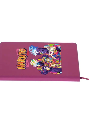 Блокнот А5 Наруто (Naruto) Малиновый (92228-3336-FU) MobiPrint (257326631)