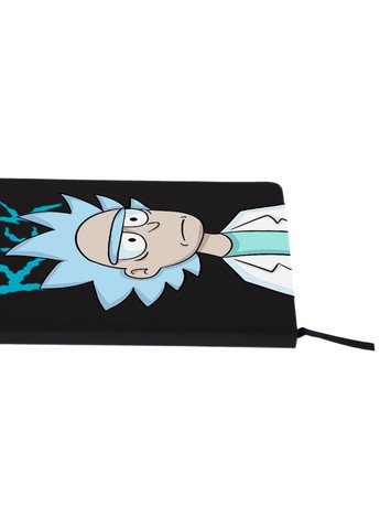 Блокнот А5 Рік Санчез Рік та Морті (Rick Sanchez Rick and Morty) Чорний (92228-2929-BK) MobiPrint (257326901)