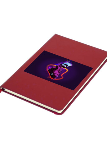 Блокнот А5 Какаші Хатаке Наруто (Hatake Kakashi Naruto) Червоний (92228-3081-RD) MobiPrint (257326257)