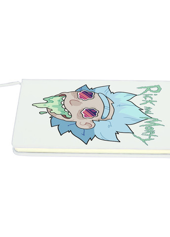 Блокнот А5 Морті Сміт Рік та Морті (Morty Smith Rick and Morty) Білий (92228-2945-WT) MobiPrint (257322677)