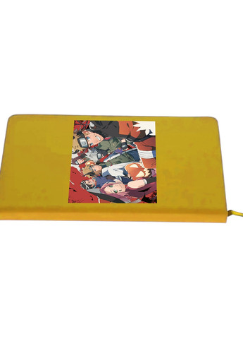 Блокнот А5 Наруто (Naruto) Жовтий (92228-3102-SY) MobiPrint (257329055)