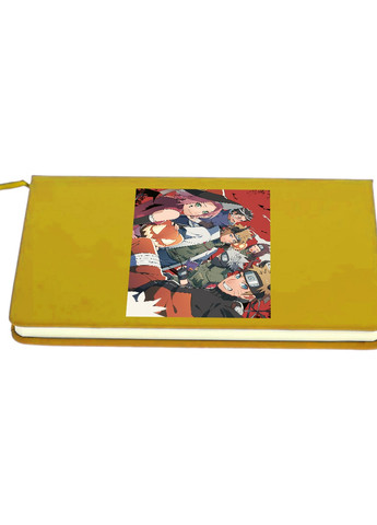 Блокнот А5 Наруто (Naruto) Жовтий (92228-3102-SY) MobiPrint (257329055)