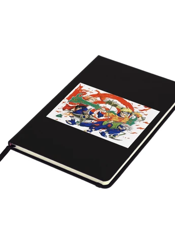 Блокнот А5 Наруто (Naruto) Чорний (92228-3111-BK) MobiPrint (257321676)