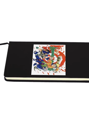 Блокнот А5 Наруто (Naruto) Чорний (92228-3111-BK) MobiPrint (257321676)