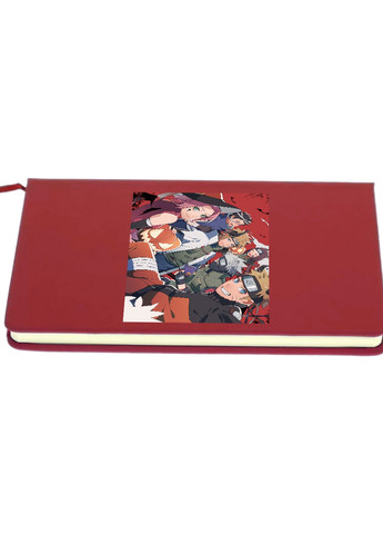 Блокнот А5 Наруто (Naruto) Красный (92228-3102-RD) MobiPrint (257324569)