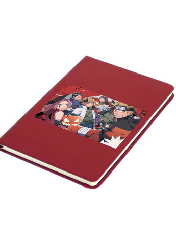 Блокнот А5 Наруто (Naruto) Красный (92228-3102-RD) MobiPrint (257324569)