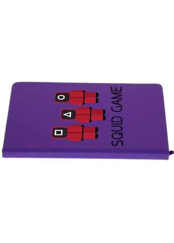 Блокнот А5 Солдаты Игра в кальмара (Squid Game) Фиолетовый (92228-3364-PU) MobiPrint (257328674)