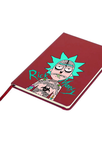 Блокнот А5 Морті Сміт Рік та Морті (Morty Smith Rick and Morty) Червоний (92228-2930-RD) MobiPrint (257327726)