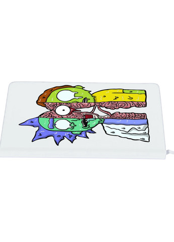 Блокнот А5 Рик Санчез Рик и Морти (Rick Sanchez Rick and Morty) Белый (92228-2940-WT) MobiPrint (257326875)