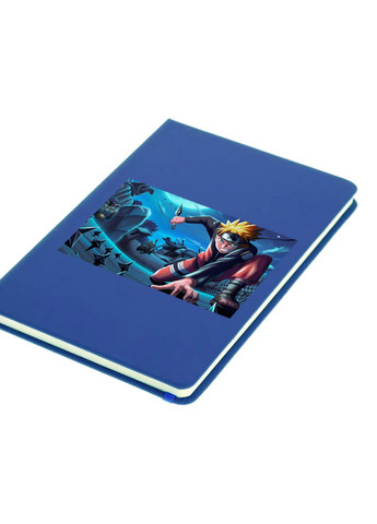 Блокнот А5 Наруто Узумакі (Naruto Uzumaki) Світло-блакитний (92228-3113-SK) MobiPrint (257324582)