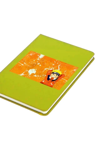 Блокнот А5 Наруто Узумаки (Naruto Uzumaki) Салатовый (92228-3114-LM) MobiPrint (257326815)