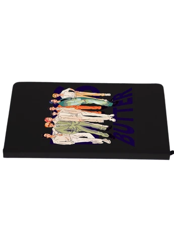 Блокнот А5 БТС (BTS) Чорний (92228-3271-BK) MobiPrint (257325036)