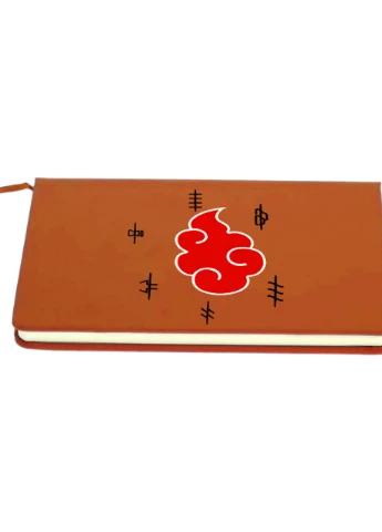 Блокнот А5 Хмара Акацукі Наруто (Akatsuki Naruto) Помаранчевий (92228-3044-OG) MobiPrint (257321527)