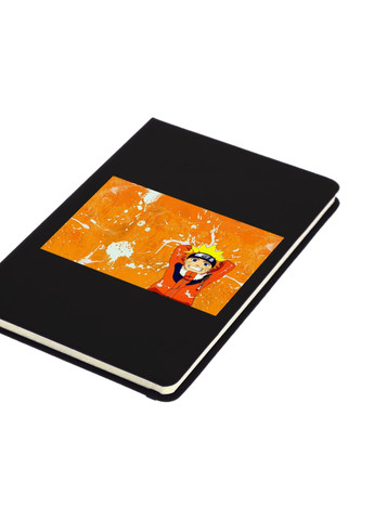 Блокнот А5 Наруто Узумакі (Naruto Uzumaki) Чорний (92228-3114-BK) MobiPrint (257323581)