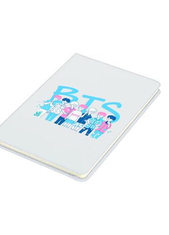 Блокнот А5 БТС (BTS) Білий (92228-3265-WT) MobiPrint (257325781)