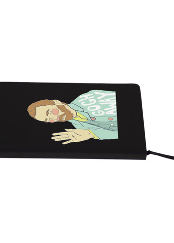 Блокнот А5 Вінсент Ван Гог (Vincent van Gogh) Чорний (92228-2949-BK) MobiPrint (257325470)