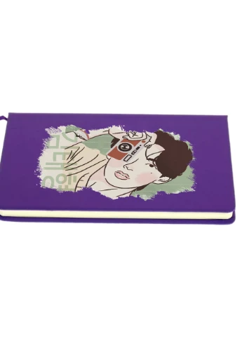 Блокнот А5 Ким Тхэхён БТС (Kim Tae-hyung BTS) Фиолетовый (92228-3262-PU) MobiPrint (257322425)
