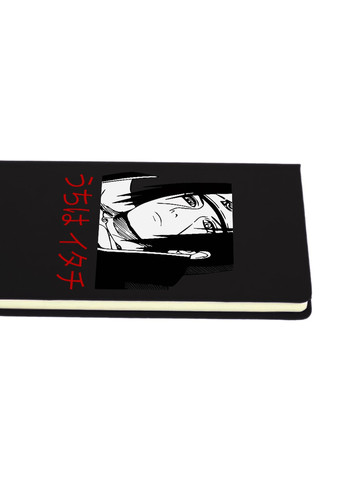 Блокнот А5 Ітачі Учіха (Itachi Uchiha) Чорний (92228-3343-BK) MobiPrint (257321849)