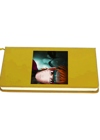 Блокнот А5 Наруто Узумаки (Naruto Uzumaki) Желтый (92228-3085-SY) MobiPrint (257324557)