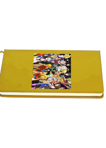 Блокнот А5 Аниме (Anime) Желтый (92228-3103-SY) MobiPrint (257327088)