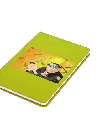 Блокнот А5 Наруто Узумаки (Naruto Uzumaki) Салатовый (92228-3092-LM) MobiPrint (257325617)