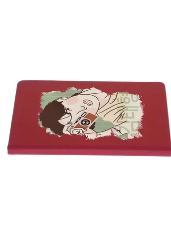 Блокнот А5 Кім Тхехен БТС (Kim Tae-hyung BTS) Червоний (92228-3262-RD) MobiPrint (257327838)