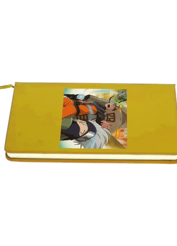 Блокнот А5 Наруто (Naruto) Жовтий (92228-3083-SY) MobiPrint (257327437)
