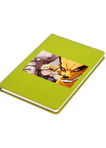 Блокнот А5 Наруто (Naruto) Салатовий (92228-3095-LM) MobiPrint (257325336)