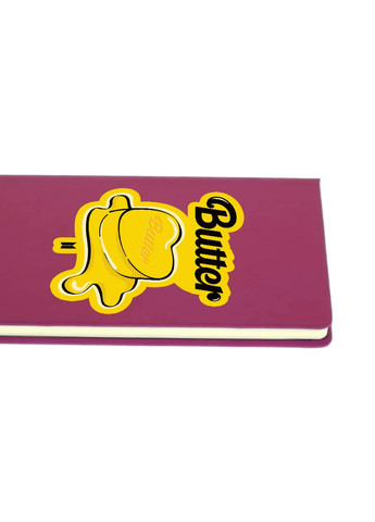 Блокнот А5 БТС (BTS) Малиновий (92228-3269-FU) MobiPrint (257322159)