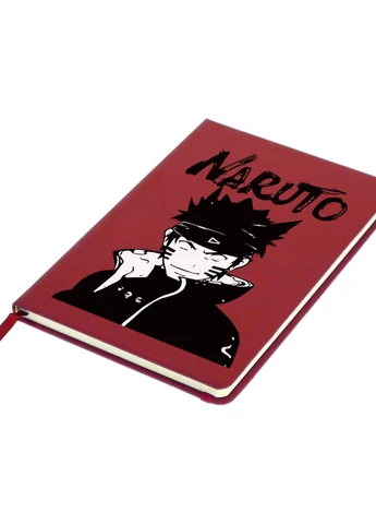 Блокнот А5 Наруто (Naruto) Червоний (92228-3338-RD) MobiPrint (257327445)