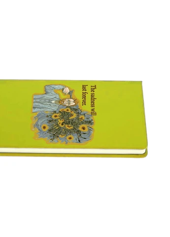 Блокнот А5 Вінсент Ван Гог (Vincent van Gogh) Салатовий (92228-2955-LM) MobiPrint (257327738)