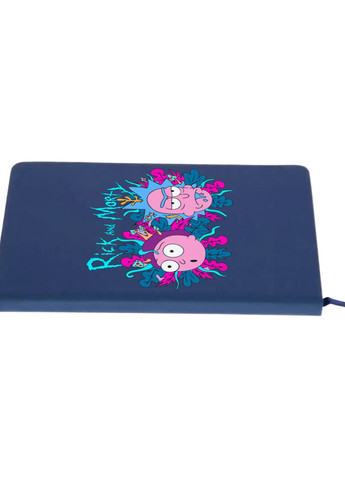 Блокнот А5 Рік Санчез Рік та Морті (Rick Sanchez Rick and Morty) Темно-синій (92228-2947-NB) MobiPrint (257322587)