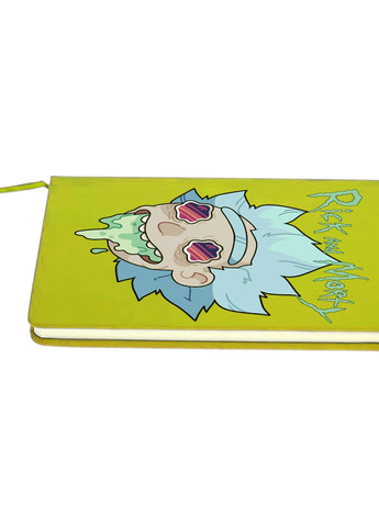 Блокнот А5 Морті Сміт Рік та Морті (Morty Smith Rick and Morty) Салатовий (92228-2945-LM) MobiPrint (257328138)