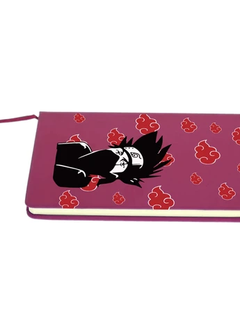 Блокнот А5 Какаші Хатаке Наруто (Hatake Kakashi Naruto) Малиновий (92228-3054-FU) MobiPrint (257324656)