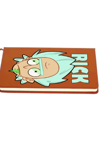 Блокнот А5 Рік Санчез та Бендер Рік та Морті (Bender Rick and Morty) Помаранчевий (92228-2942-OG) MobiPrint (257324628)