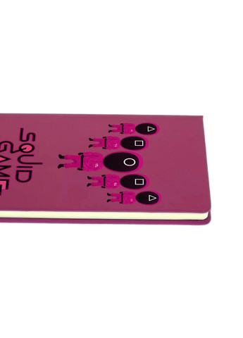 Блокнот А5 Солдаты Игра в кальмара (Squid Game) Малиновый (92228-3357-FU) MobiPrint (257328965)