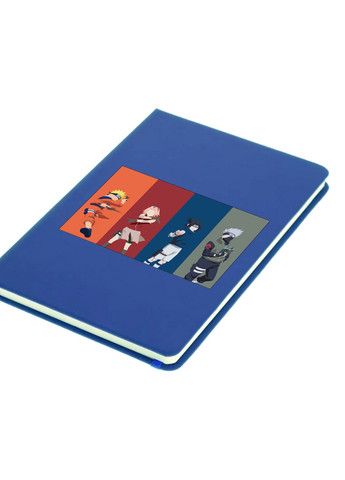 Блокнот А5 Наруто (Naruto) Светло-голубой (92228-3078-SK) MobiPrint (257327700)