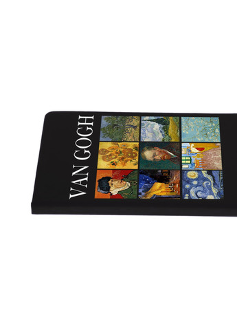 Блокнот А5 Вінсент Ван Гог Картини (Vincent van Gogh) Чорний (92228-2960-BK) MobiPrint (257328605)
