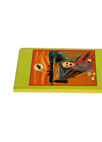 Блокнот А5 Винсент Ван Гог Крик Эдварда Мунка (Vincent van Gogh) Салатовый (92228-2966-LM) MobiPrint (257325714)