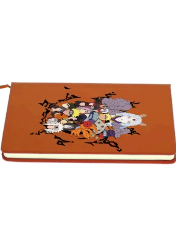 Блокнот А5 Наруто (Naruto) Помаранчевий (92228-3334-OG) MobiPrint (257326661)