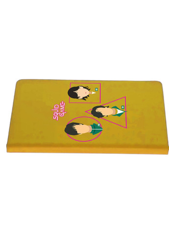 Блокнот А5 Гра в кальмара (Squid Game) Жовтий (92228-3352-SY) MobiPrint (257326697)