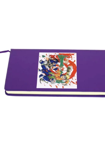 Блокнот А5 Наруто (Naruto) Фиолетовый (92228-3111-PU) MobiPrint (257327503)