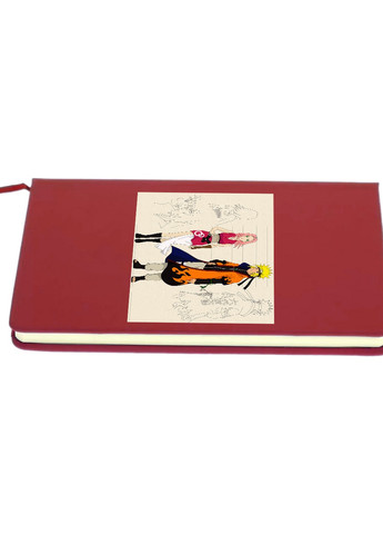 Блокнот А5 Наруто (Naruto) Червоний (92228-3082-RD) MobiPrint (257325244)