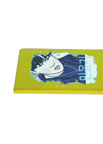 Блокнот А5 Мин Юнги БТС (Min Yoongi BTS) Салатовый (92228-3260-LM) MobiPrint (257327866)