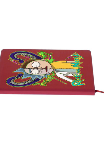 Блокнот А5 Рік Санчез Рік та Морті (Rick Sanchez Rick and Morty) Червоний (92228-2935-RD) MobiPrint (257322176)