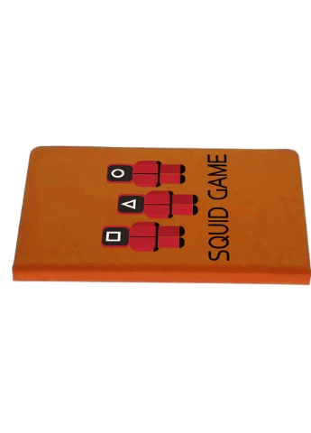 Блокнот А5 Солдаты Игра в кальмара (Squid Game) Оранжевый (92228-3364-OG) MobiPrint (257325727)