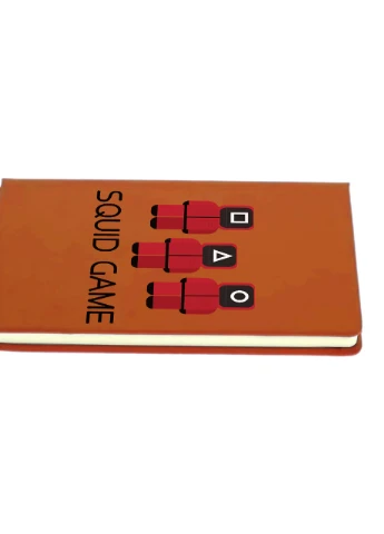 Блокнот А5 Солдаты Игра в кальмара (Squid Game) Оранжевый (92228-3364-OG) MobiPrint (257325727)